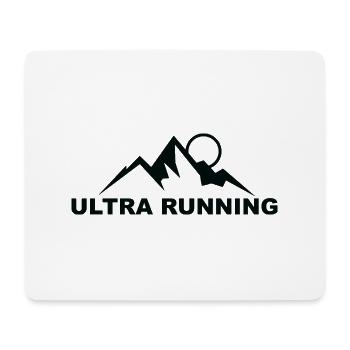 Trail Running Sport Ultra Trail Runner - Tapis de souris (format paysage) - blanc - Devant