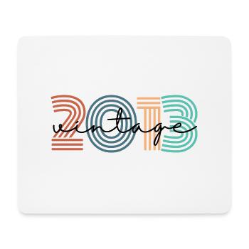 2013 vintage rétro - Tapis de souris (format paysage) - blanc - Devant