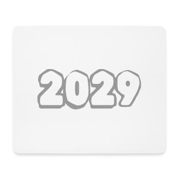 Geboren 2029 - Mousepad (Querformat) - Weiß - Vorne