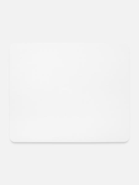 team robert kopf weiss - Mousepad (Querformat) - Weiß