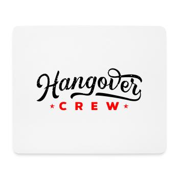 Hangover Crew - Mouse Pad (horizontal) - white - Front
