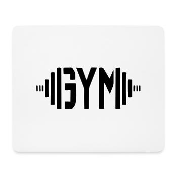 Fitnessstudio - Mousepad (Querformat) - Weiß - Vorne