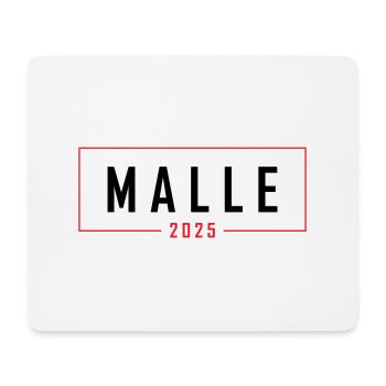 Malle 2025 - Mouse Pad (horizontal) - white - Front