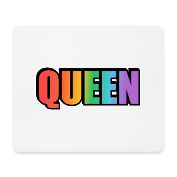 KÖNIGIN REGENBOGEN - Mousepad (Querformat) - Weiß - Vorne