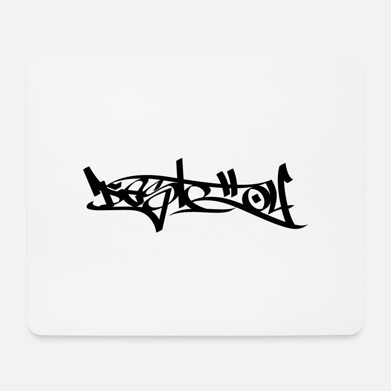 Destroy - Mousepad (Querformat) - Weiß