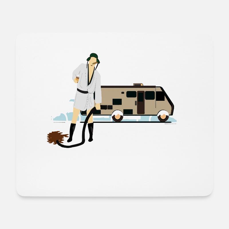 Weihnachtsfilm-Geschenk Griswold National Lampoon - Mousepad (Querformat) - Weiß