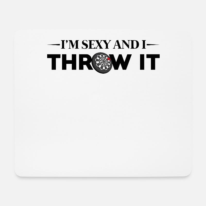Darts Dart Darts Darts Player gift - Mouse Pad (horizontal) - white