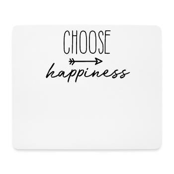 Make positive mindset decision - Mouse Pad (horizontal) - white - Front