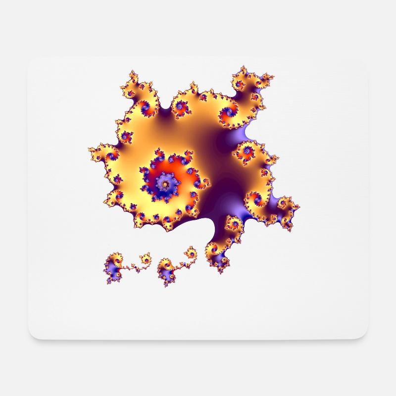 Fractal - Mouse Pad (horizontal) - white