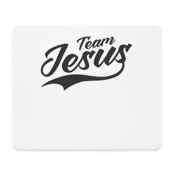 Jesus faith team birthday gift - Mouse Pad (horizontal) - white - Front