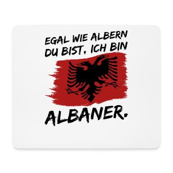 Albanien - Mousepad (Querformat) - Weiß - Vorne
