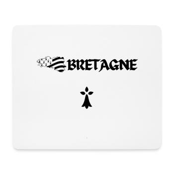 Bretagne - Tapis de souris (format paysage) - blanc - Devant