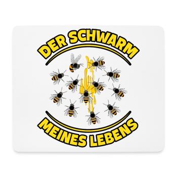 lustige und witzige Imker Geschenke Imkereibedarf - Mousepad (Querformat) - Weiß - Vorne