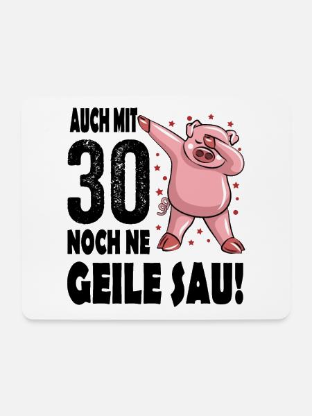 Club der alten Säcke 30 Geburtstag lustiger Spruch - Mousepad (Querformat) - Weiß