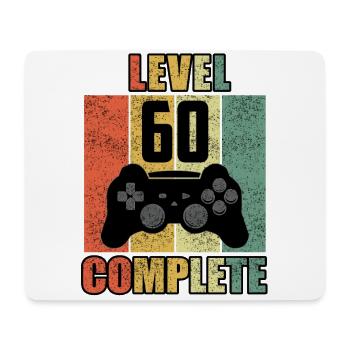 60 Geburtstag 60 Jahre Geschenk lustig 60 Jubiläum - Mousepad (Querformat) - Weiß - Vorne