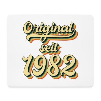 Baujahr 1982 lustig 40 Geburtstag Geschenkidee - Mousepad (Querformat) - Weiß - Vorne