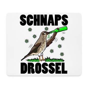 Lustige Vogelsprüche Vogelliebhaber Vogel Bier - Mousepad (Querformat) - Weiß - Vorne