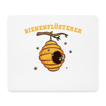 Lustiges Bienenzüchter Imker Bienen Flüsterer - Mousepad (Querformat) - Weiß - Vorne