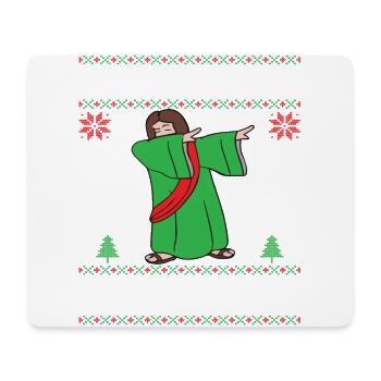 Je suis parti pour Jésus - Tapis de souris (format paysage) - blanc - Devant