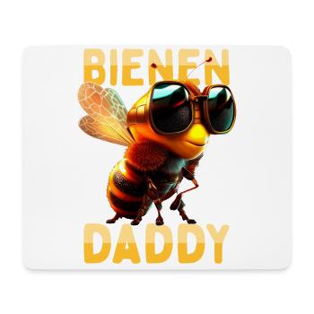 Bienen Daddy Honig Bienenzüchter Papa Vatertag Dad - Mousepad (Querformat) - Weiß - Vorne