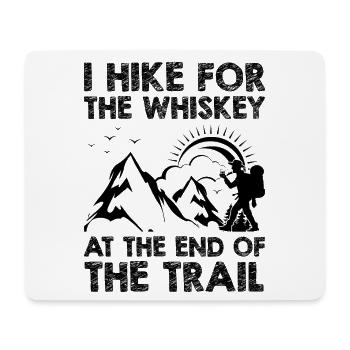 Hiking Nature Mountaineering Trekking Outdoor Hike - Mouse Pad (horizontal) - white - Front
