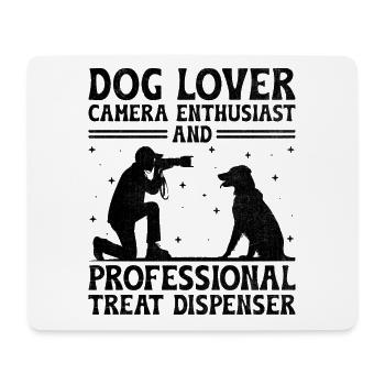 Dog Lover Photography Loves Dog Photographer Dogs - Mouse Pad (horizontal) - white - Front