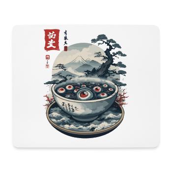 Yokai fantômes Ukiyo-E Japon Halloween Art - Tapis de souris (format paysage) - blanc - Devant