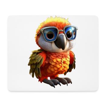 Parrot Macaw Parakeet Cockatoo Parrot Cute Parrots - Mouse Pad (horizontal) - white - Front