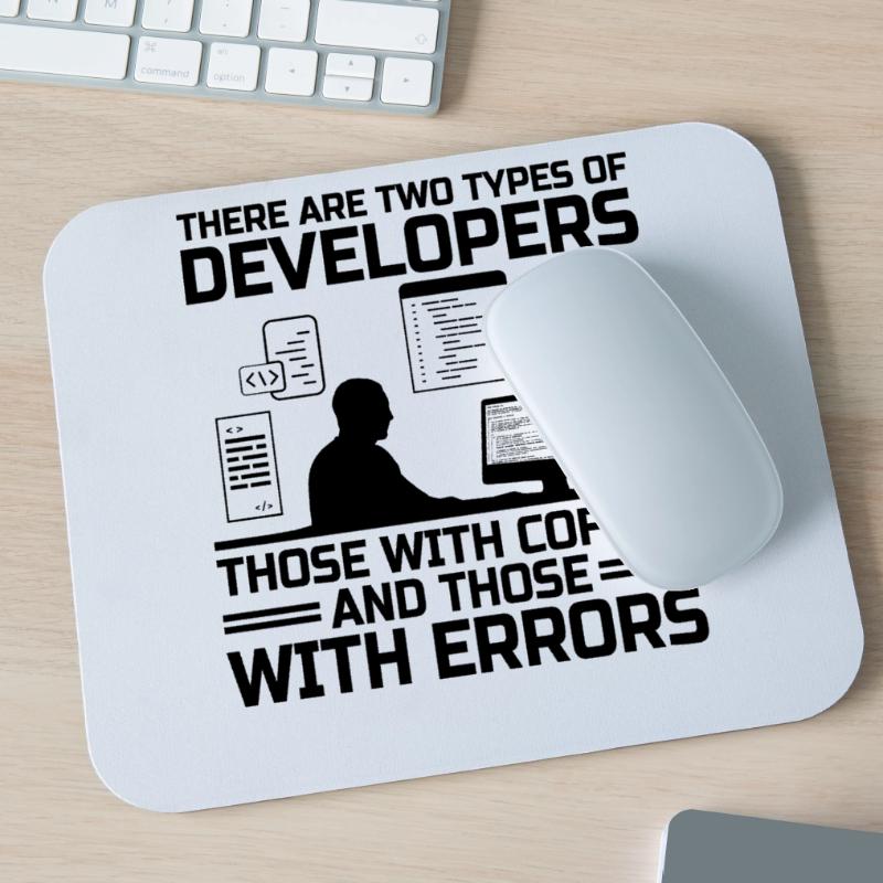 Kaffee-Codierung Programmierer Programmierer Entwickler Nerd Coff Mousepad (Querformat)