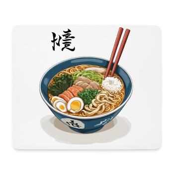 Japanische Ramen Nudeln Vintage Streetwear Style - Mousepad (Querformat) - Weiß - Vorne