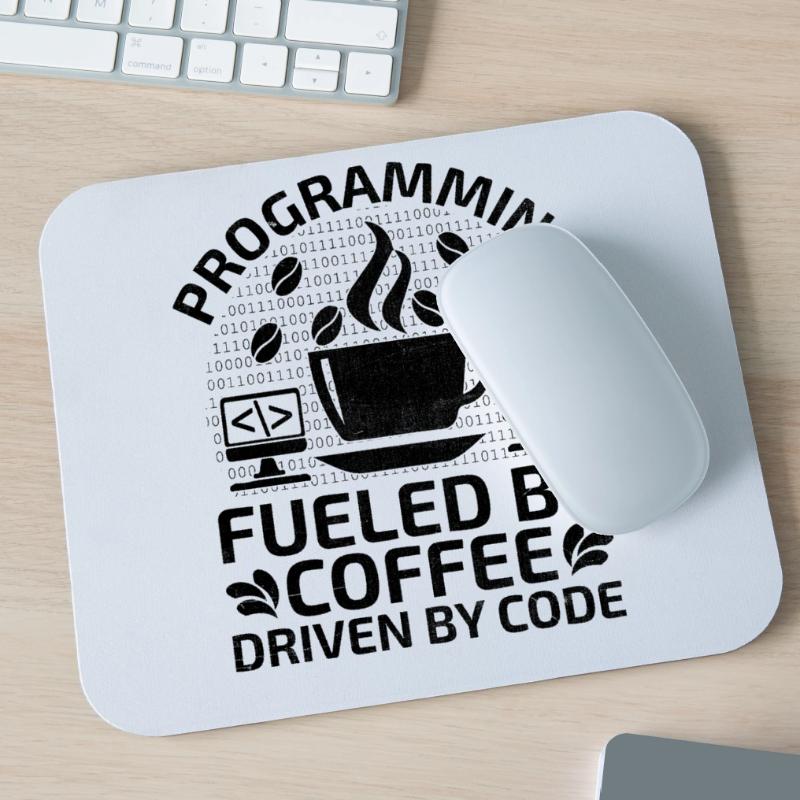 Kaffee-Codierung Programmierer Programmierer Entwickler Nerd Coff Mousepad (Querformat)