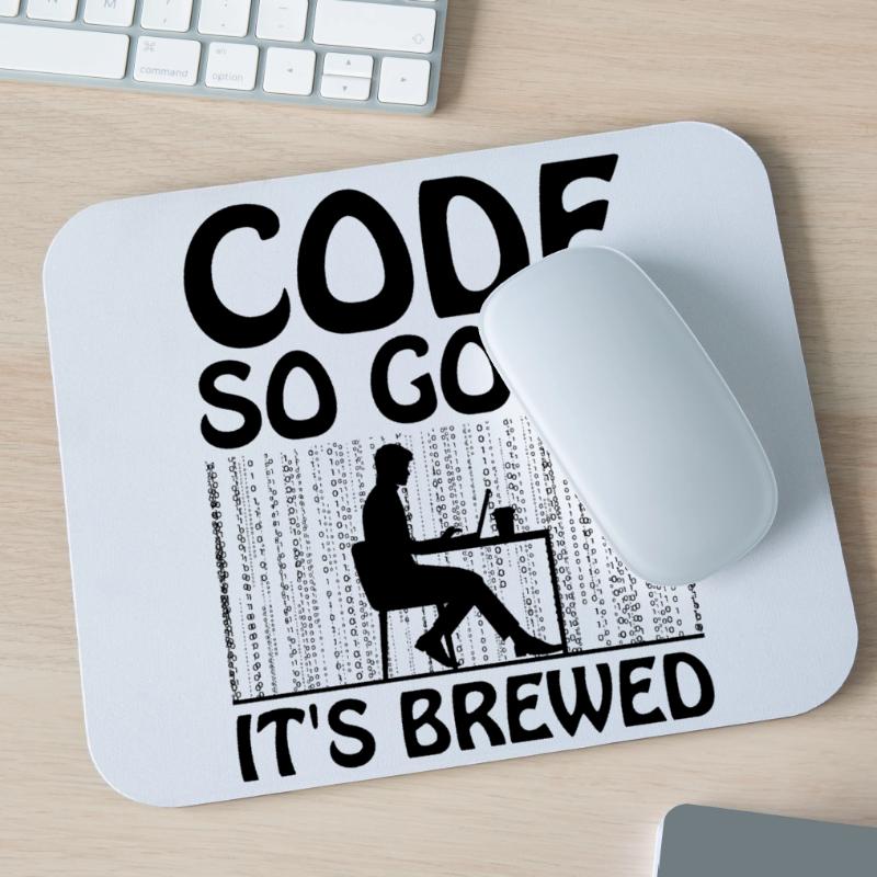Kaffee-Codierung Programmierer Programmierer Entwickler Nerd Coff Mousepad (Querformat)