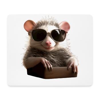 Opossum Opossum Didelphis Cute Opossums Possum - Mouse Pad (horizontal) - white - Front