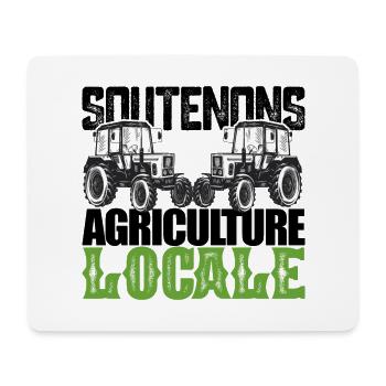 Let's support local agriculture. Farmers in France - Mouse Pad (horizontal) - white - Front