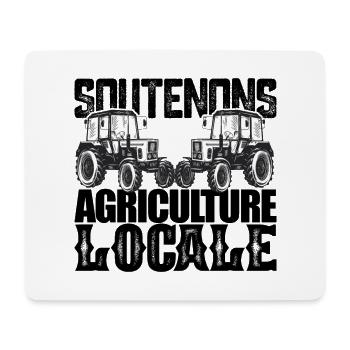 Let's support local agriculture. Farmers in France - Mouse Pad (horizontal) - white - Front