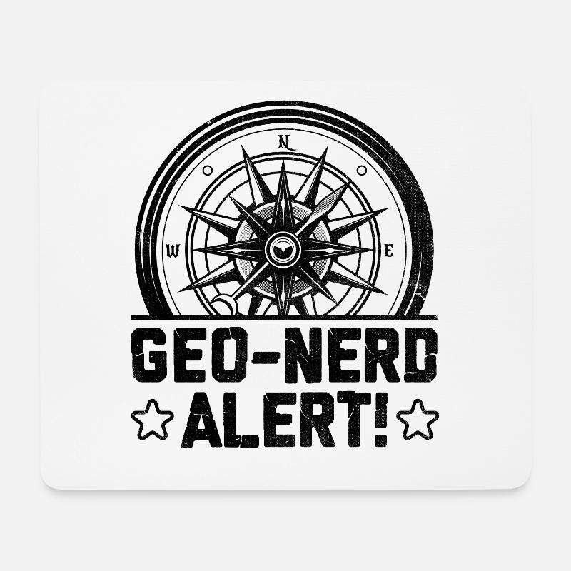 Geocaching Geocache Lustiger Geocacher Geocacher Sayi - Mousepad (Querformat) - Weiß