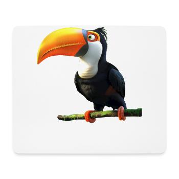 Toucan Rainforest South America Toucans Giant Toucan - Mouse Pad (horizontal) - white - Front