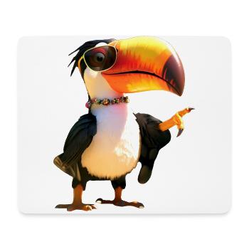 Toucan Rainforest South America Toucans Giant Toucan - Mouse Pad (horizontal) - white - Front