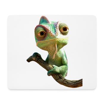 Caméléon, Lézard, Reptile, Iguane, Lézard, Caméléons - Tapis de souris (format paysage) - blanc - Devant