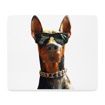 Dobermann Hunde Motiv Wachhund Stolze Dobermänner - Mousepad (Querformat) - Weiß - Vorne