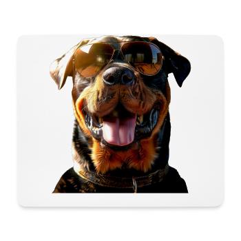 Rottweiler Hunde Liebe Stolze Rottweiler Liebhaber - Mousepad (Querformat) - Weiß - Vorne