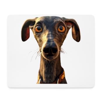 Windhund Hundeliebhaber Jagdhund Liebe Greyhound - Mousepad (Querformat) - Weiß - Vorne