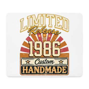 Limited 1986 Funny Sayings Gift Birthday - Mouse Pad (horizontal) - white - Front