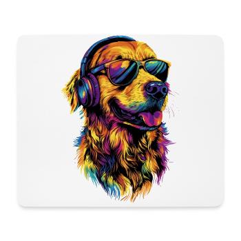 Golden Retriever Dog Dog Mom Dogs Lover - Mouse Pad (horizontal) - white - Front