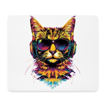 Savannah Cat Cat Mom Cute Serval Leopard Cats - Mouse Pad (horizontal) - white - Front