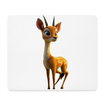 Antelope, Kudu, Gazelle, Africa, Serengeti, Antelope - Mouse Pad (horizontal) - white - Front
