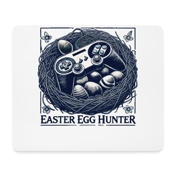 Jeux de Pâques Chasse aux œufs Jeu vidéo rétro - Tapis de souris (format paysage) - blanc - Devant