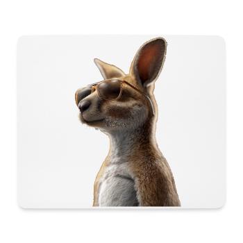 Wallaby Australia Outback Wild Sweet Kangaroo - Mouse Pad (horizontal) - white - Front
