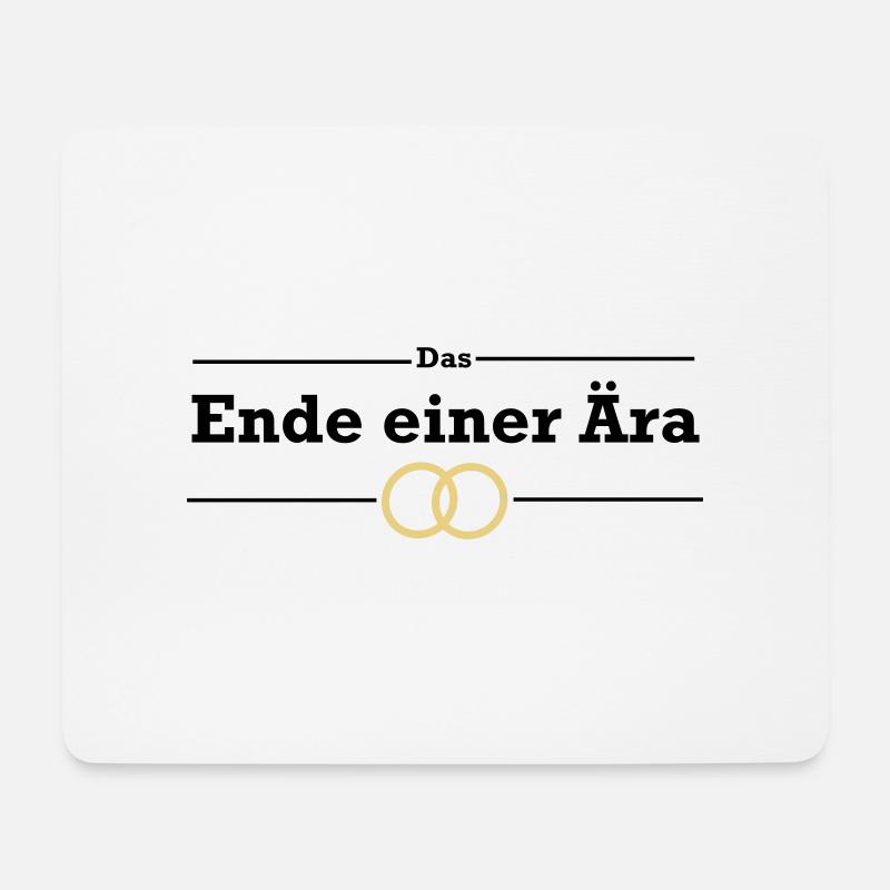 Junggesellenabschied - Mousepad (Querformat) - Weiß