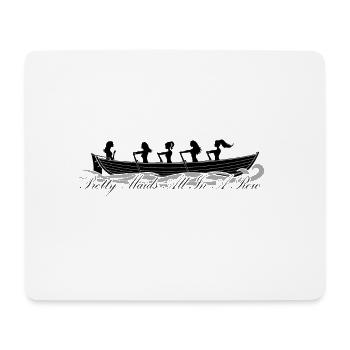 pretty maids all in a row - Mouse Pad (horizontal) - white - Front